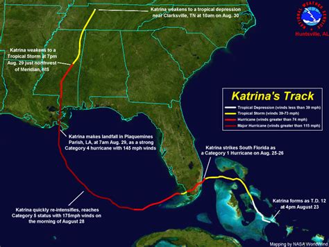D Willie Sanchez Hurricane Katrina Route Map
