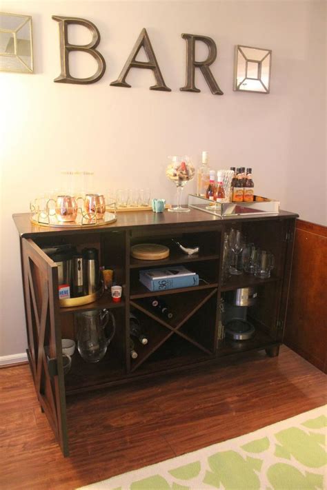 Simple trending 2 tier under sink expandable cabinet shelf organizer rack for kitchen bathroom storage, silver. Image result for transform dresser to liquor cabinet ...