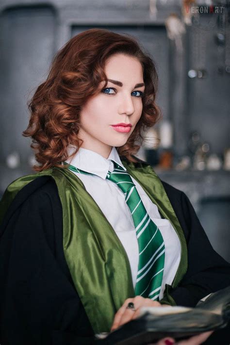 Harry Potter Robes Harry Potter Girl Harry Potter Cosplay Slytherin