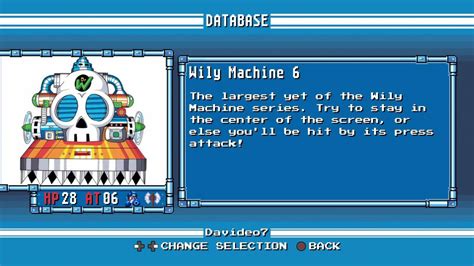 Wily Machine 6 Character Images And Information