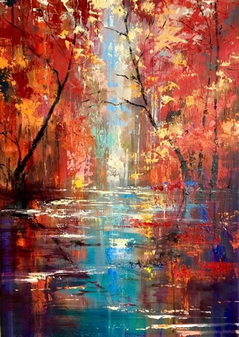 35 Examples Of Abstract Painting Ideas For Beginners
