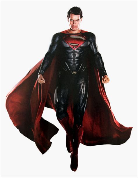 Superman Man Of Steel Full Body Hd Png Download Transparent Png