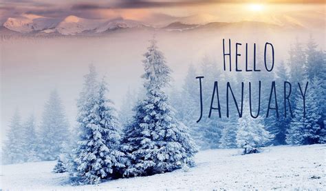 Hello January Wallpapers Top Free Hello January Backgrounds