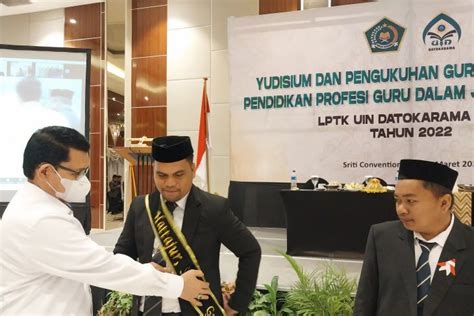 Uin Datokarama Cetak 243 Guru Profesional Lewat Program Ppg Antara News