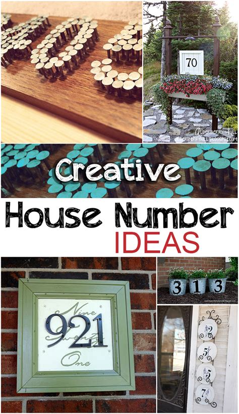 Creative House Number Ideas Page 7 Of 11 Picky Stitch