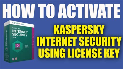How To Activate Kaspersky Internet Security 2016 Using Key File 100