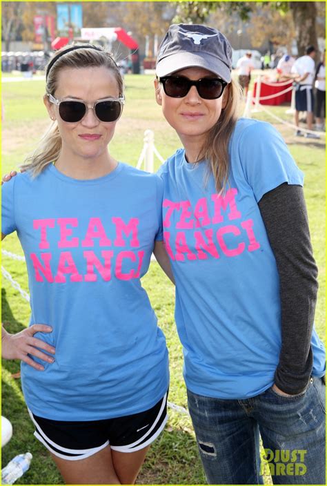 Reese Witherspoon And Renee Zellweger Join Team Nanci At Als Walk Photo