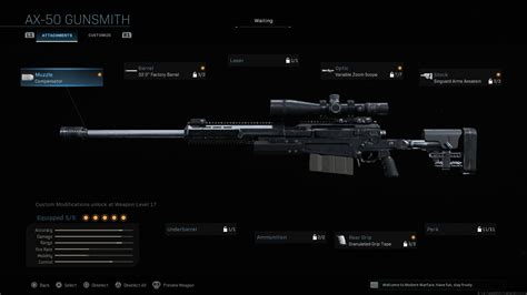 Call Of Duty Warzone Ax 50 Loadout Setup And Attachments Guide For