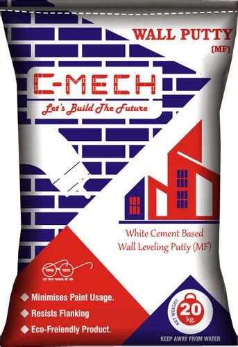 White Cement Based Wall Putty At Rs 280bag Cement Putty In Gondal