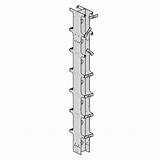 Vertical Cable Management 2 Post Rack Pictures