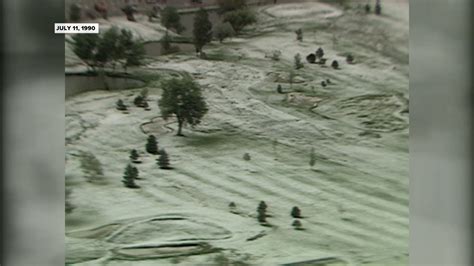 30 Years Ago Denver Was Hit By A Devastating Hail Storm