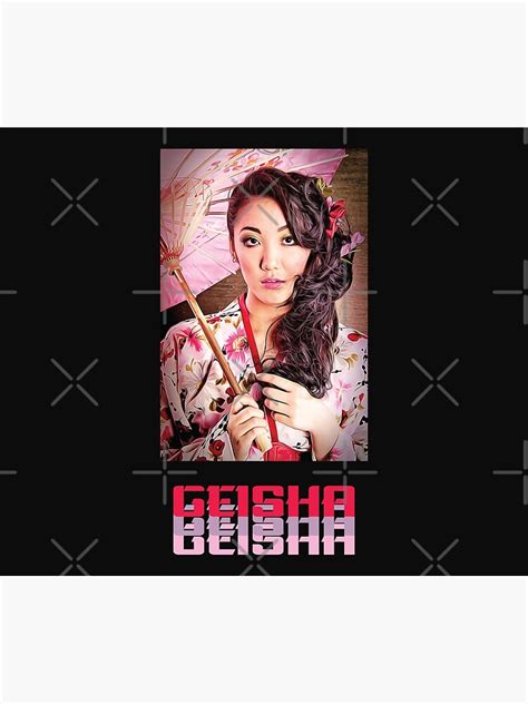 Japanese Kimono Woman Geisha Geiko Geigi Poster By Blok45 Redbubble