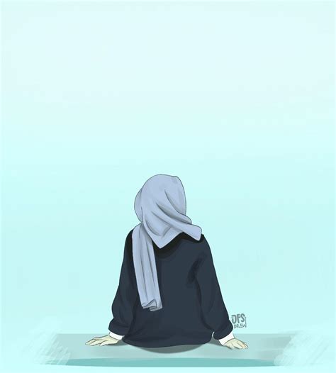 Hijab Girl Anime Wallpapers Wallpaper Cave