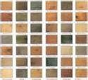 Wood Stain Color Chart Images