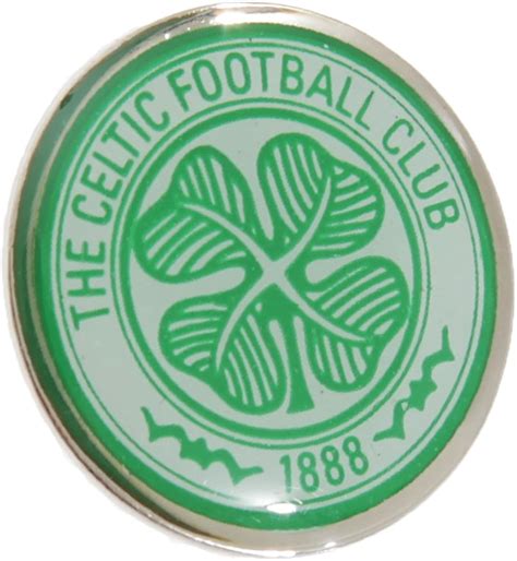 Glasgow Celtic Fc Football Club Metal Pin Badge Crest Logo Emblem