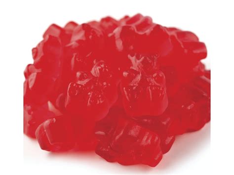 Red Gummi Bears Wild Cherry Gummy Bears 5 Pounds Bulk Gummi Candy