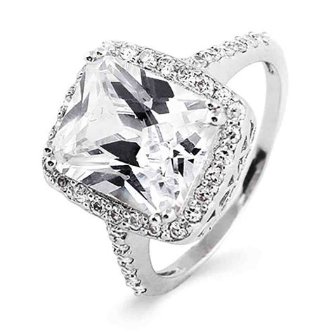 The Best Cubic Zirconia Engagement Rings Wedding And Bridal Inspiration