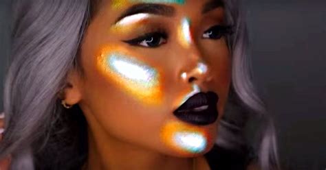 The Thermal Highlighter Look Is The Hottest New Makeup Trend Makeup