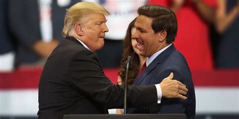 Trump Confirms He Voted For Ron Desantis Says Election Will Be
