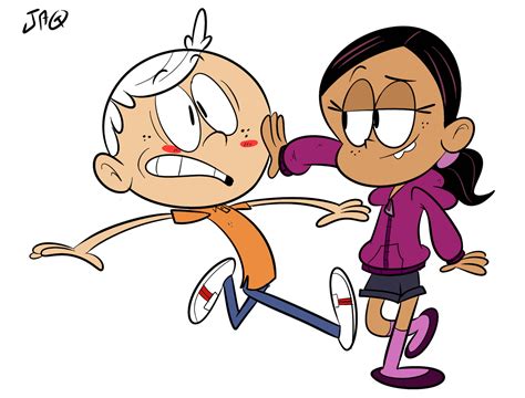 Pin By King Siyah On Lincoln X Ronnie Anne The Loud House Fanart