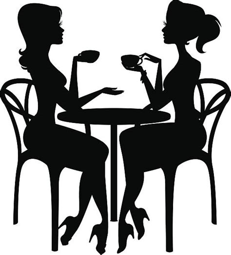 These free best friend svg files are perfect for you to use when making items for you and your crew. Royalty Free Two Friends Talking Silhouettes Clip Art ...