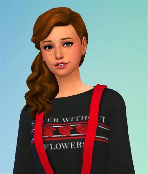 Behold My Most Unique And Beautiful Sim Ever Katie Silver Rthesims