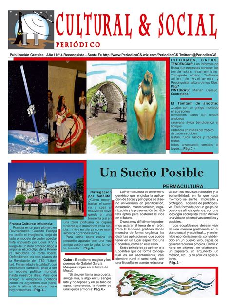 Report 4º Edición Periódico Cultural And Social