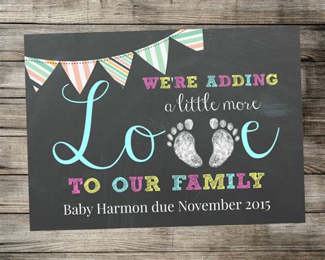 First, don't use a personalized opener unless it actually relates to the topic you're writing about. Printable Pregnancy Announcement Adding Little More Love To