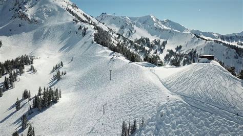 Alta Ski Resort in 4k - YouTube