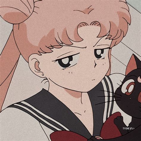 Aesthetic Sailor Moon Icons Dibujos Bonitos Dibujos Animados Pegatinas Bonitas
