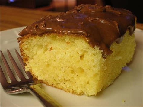 No need to bake 100% from scratch (and no one will know you cheated and used a mix!). Sour Cream Yellow Cake Recipe - Food.com