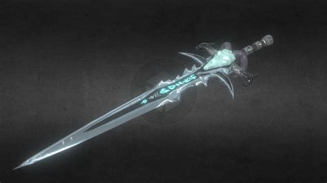 Frostmourne Sword Of The Lich King Download Free 3d Model By Saliam