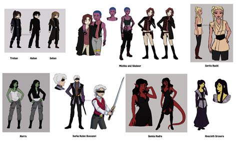 Side Characters By Rayn44 On Deviantart