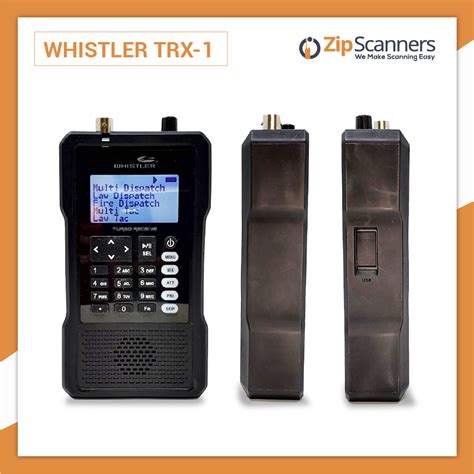 Trx 1 Police Scanner Whistler Digital Handheld Scanner