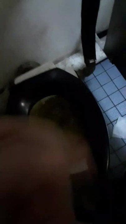 Masturbación De Polla Blanca En Baño Público Corrida Xhamster