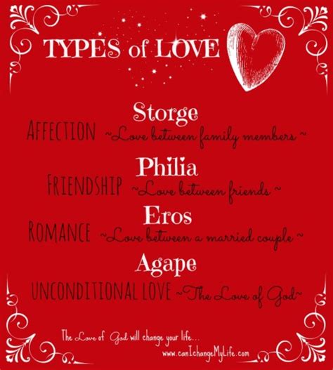 Types Of Love Large Whats True Love