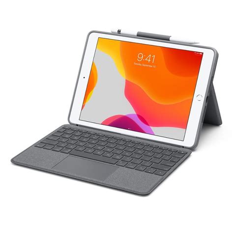 Logitech Combo Touch Keyboard Case With Trackpad For Ipad 9th