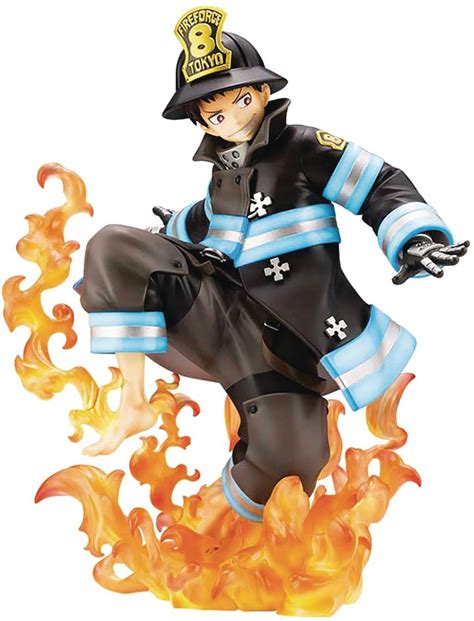 Fire Force Shinra Kusakabe 9 Collectible Pvc Figure Kotobukiya Toywiz
