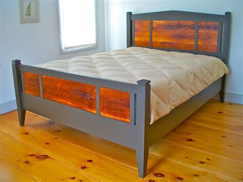 Hand Crafted Custom Queen Bed By Dennen Design
