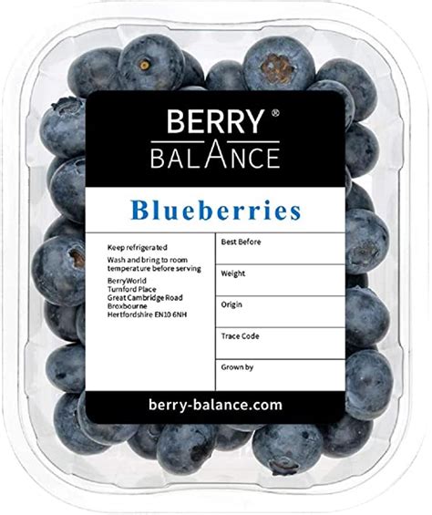 Amazon Berrybalance Blueberries G Grocery Gourmet Food