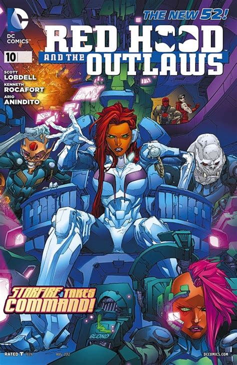 Red Hood And The Outlaws Starfire Telegraph