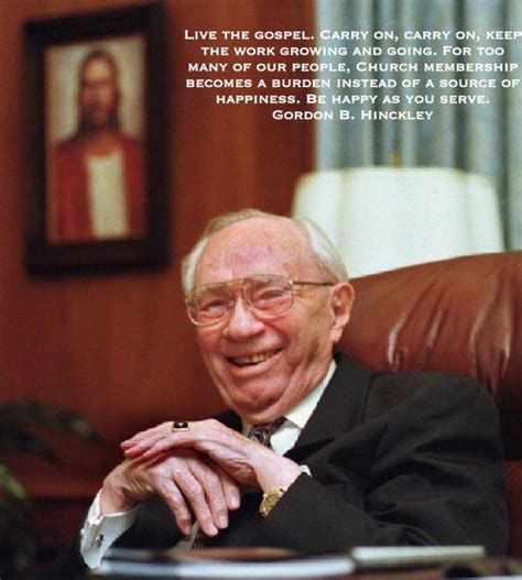 Lds Memes Life In General Live The Gospel Gordon B Hinckley