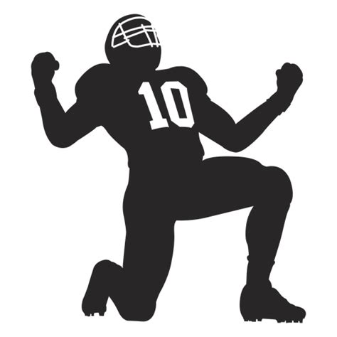 Download American Football Player Clipart Png Image For Free
