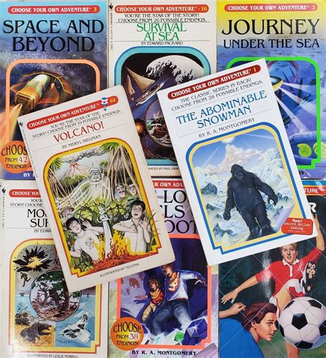 choose your own adventure books choose one etsy