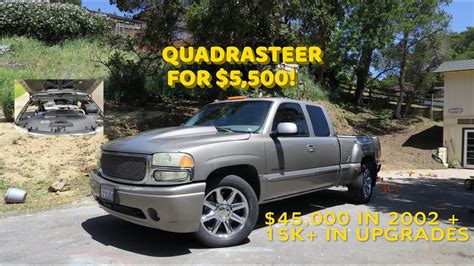 Supercharged 2002 Gmc Sierra Denali Quadrasteer Walk Around Youtube