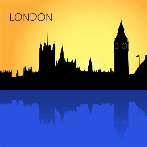 London Skyline Vector Custom Designed Illustrations ~ Creative Market
