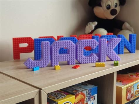 Personalised Lego Name Sign T Etsy