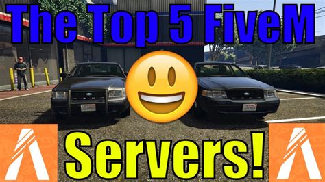 THE NEW TOP 5 FIVEM ROLEPLAY SERVERS!! - (GTA 5- FiveM) - YouTube