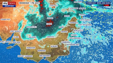 Brisbane Sydney Perth Weather Forecast For ‘widespread Drenching ’ Up To Half Metre Of Rain