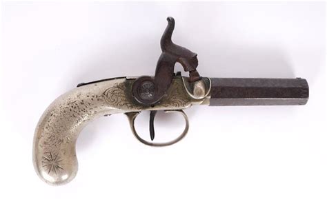 An Early 19th Century Percussion Pocket Pistol
